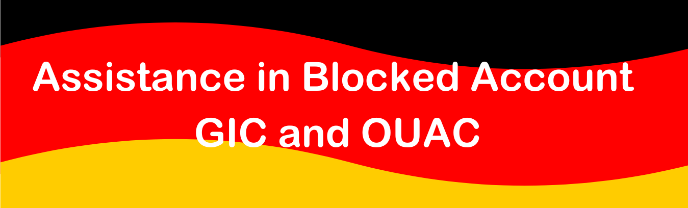 Assistance in blocked Account GIC and OUAC