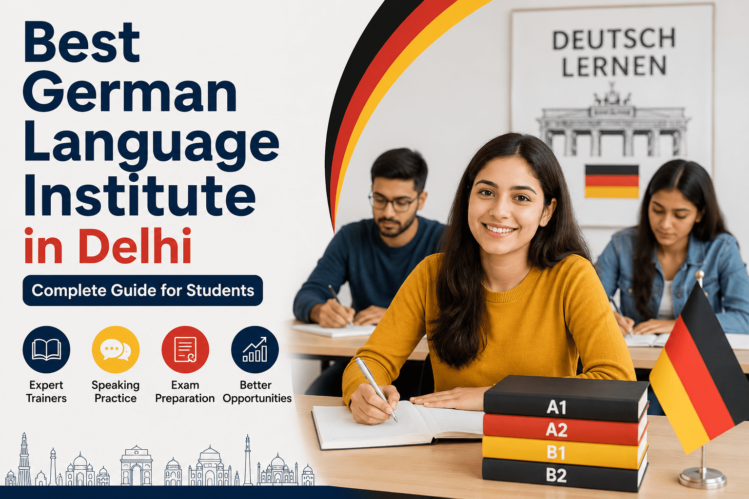 Best German language institute in Delhi for beginners and students