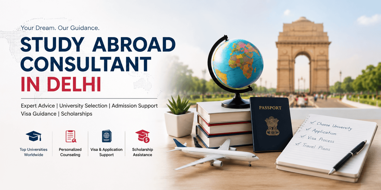 study abroad consultant in Delhi