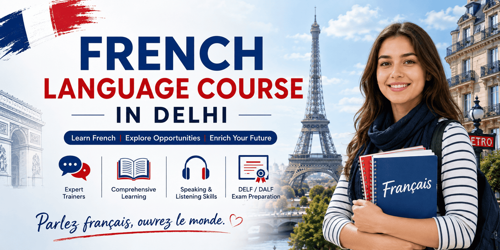 french language course in delhi